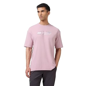 TECHNOSPORT Mens Typography Printed T-Shirt ELASTOPLUS Quick