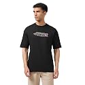 TECHNOSPORT Men39s Typography Printed T-Shirt ELASTOPLUS Quick