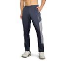 TECHNOSPORT Men Colorblock Slim Fit Sports Trackpants