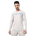 TECHNOSPORT Men Polyester Self Design Chest Print