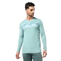 TECHNOSPORT Men Polyester Self Design Chest Print