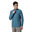 TECHNOSPORT Men Polyester Slim Fit Colorblock Zipper