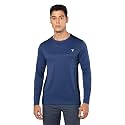 TECHNOSPORT Men Polyester Slim Fit T-Shirt -