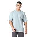 TECHNOSPORT Men Round Neck Drop Shoulder T-Shirt