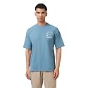 TECHNOSPORT Mens Relaxed Fit Textured Crew Neck