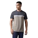 TECHNOSPORT Mens Slim Fit Half Sleeve Crew