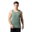 TECHNOSPORT Men39s Slim Fit Sleeveless Gym Vest