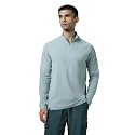 TECHNOSPORT Mens Solid Slim Fit Mock Neck