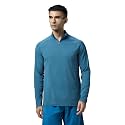 TECHNOSPORT Mens Solid Slim Fit Mock Neck