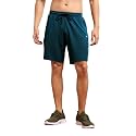 TECHNOSPORT Men Solid Slim Fit Sports Shorts