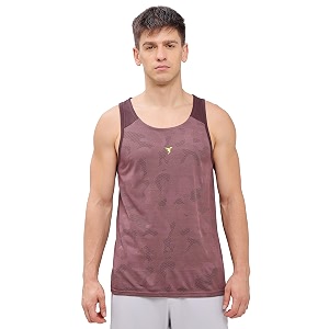 technosport mens crew neck gym vest