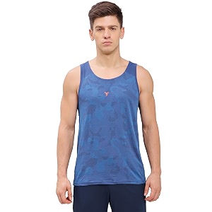 technosport mens crew neck gym vest