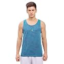 TECHNOSPORT Mens Crew Neck Gym Vest