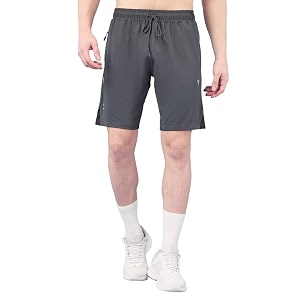TECHNOSPORT Mens Regular Fit Solid Shorts for