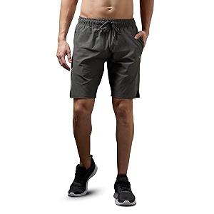 TECHNOSPORT Mens Regular Fit Solid Shorts for