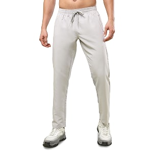 TECHNOSPORT Mens Regular Fit Solid Woven Track