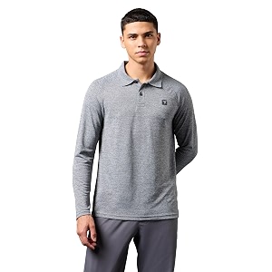 TECHNOSPORT Mens Slim Fit Self-Design Full Sleeve