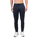 TECHNOSPORT Men's Regular Fit Track Pants with Zip Pockets, DURACOOL+ Quick Dry Stretchable Lightweight Lower for Gym Running Yoga and Sports