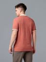 TECHNOSPORT Self Design Men Polo Neck Multicolor
