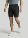 TECHNOSPORT Solid Men Black Regular Shorts