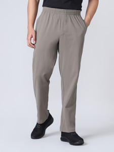 TECHNOSPORT Solid Men Grey Track Pants