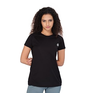 TECHNOSPORT Womens 100 Polyester Regular Fit T-Shirt