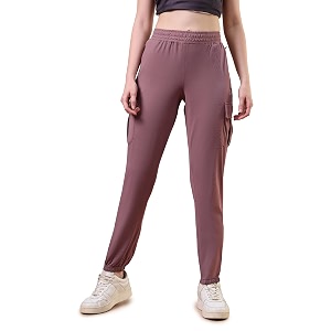 Womens Polyester Regular Fit 4 Pocket Solid
