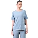 TECHNOSPORT Women Relaxed Fit Cubic Melange Round