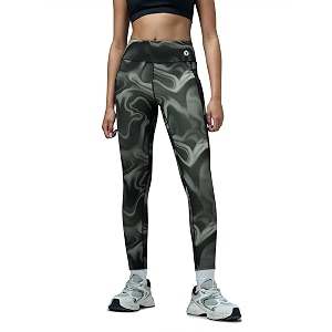 TECHNOSPORT Womens Skinny Fit All Over Print