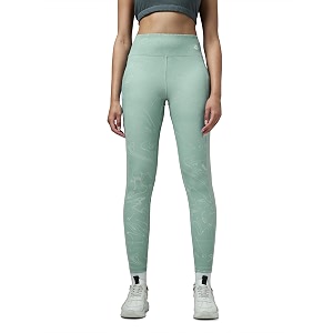 TECHNOSPORT Womens Skinny Fit All Over Print