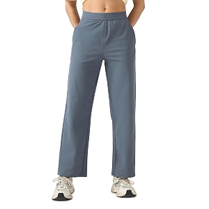 TECHNOSPORT Womens Straight Fit Solid Track Pant
