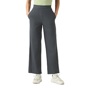 TECHNOSPORT Womens Straight Fit Solid Track Pant