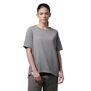TECHNOSPORT Women Relaxed Fit Cubic Melange Round