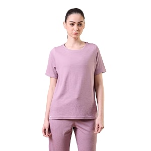 TECHNOSPORT Women Relaxed Fit Cubic Melange Round
