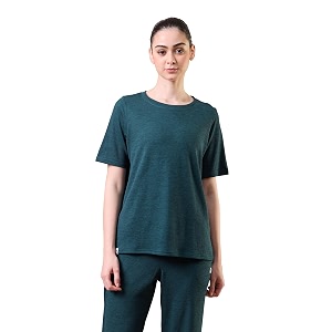 TECHNOSPORT Women Relaxed Fit Cubic Melange Round