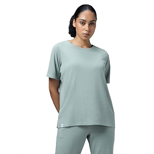 TECHNOSPORT Women Relaxed Fit Cubic Melange Round