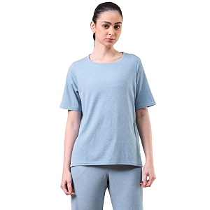 TECHNOSPORT Women Relaxed Fit Cubic Melange Round