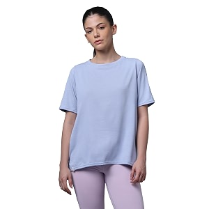 TECHNOSPORT Women Relaxed Fit Cubic Melange Round