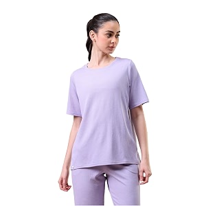 TECHNOSPORT Women Relaxed Fit Cubic Melange Round