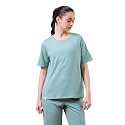 TECHNOSPORT Women Relaxed Fit Cubic Melange Round