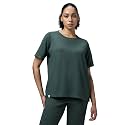 TECHNOSPORT Women Relaxed Fit Cubic Melange Round