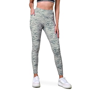 TECHNOSPORT Womens High Rise Skinny Fit Activewear