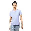 TECHNOSPORT Womens Polyester Slim Fit Solid Half