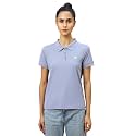 TECHNOSPORT Womens Polyester Slim Fit Solid Half
