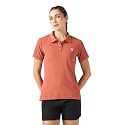 TECHNOSPORT Womens Polyester Slim Fit Solid Half