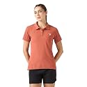 TECHNOSPORT Womens Polyester Slim Fit Solid Half