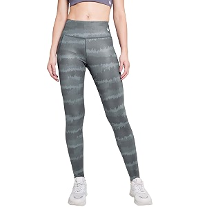 TECHNOSPORT Womens Skinny Fit Activewear Tights for