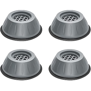 technovibes washing machine anti vibration pads washer foot pads dryer heightening pads stabilizer support stand for home set of 2