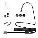 TECHNOVIEW Waterproof Endoscope Mini HD Camera Snake Tube 7 mm Lens USB Inspection 6 LED Borescope Inspection Camera for Type-C &amp; Android &amp; PC USB Endoscope