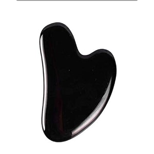 techpro gua sha facial tool natural jade stone guasha board for spa acupuncture therapy trigger point treatment gua sha scraping massager tool face roller and manual massage stone for skin care